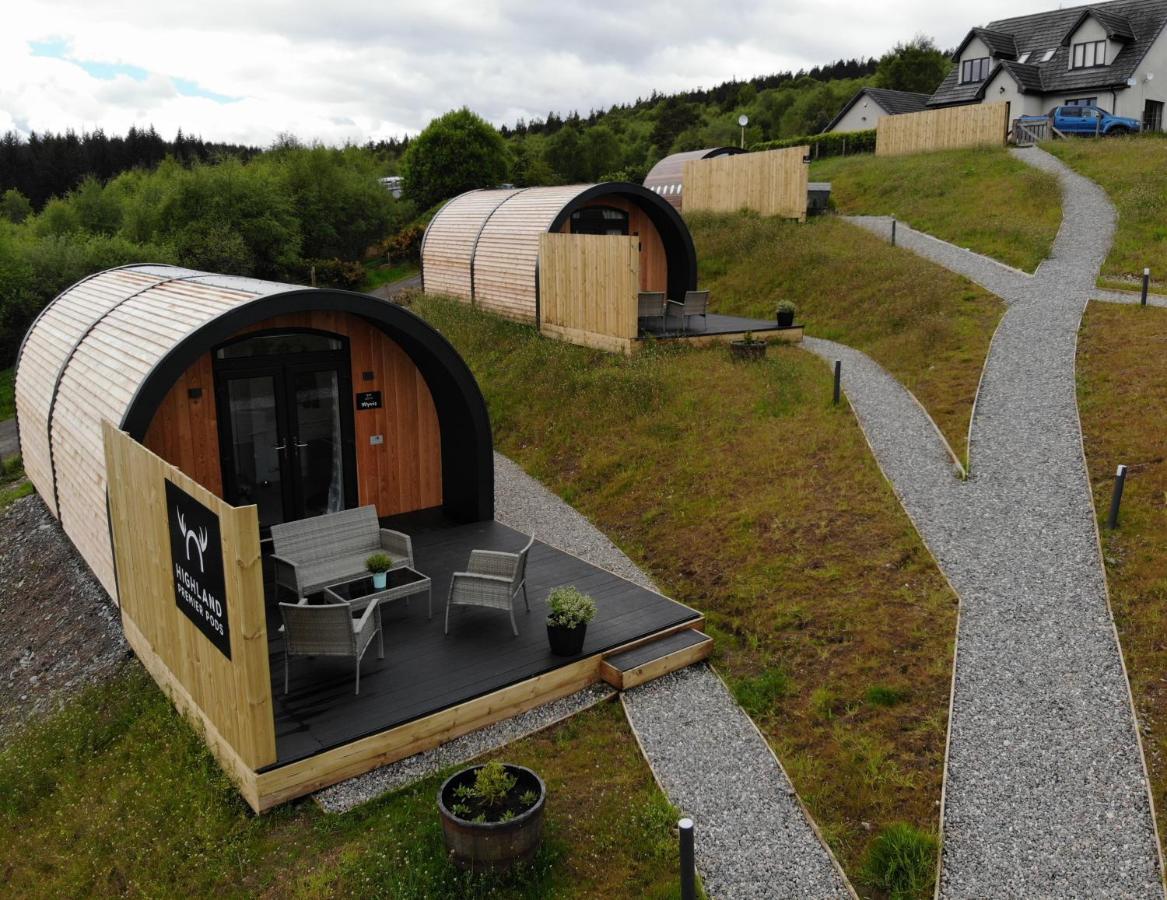 Highland Premier Glamping Pods Villa Beauly Eksteriør bilde